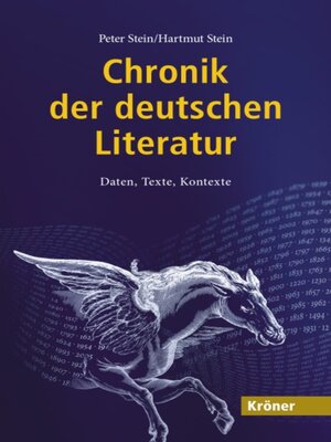 cover image of Chronik der deutschen Literatur